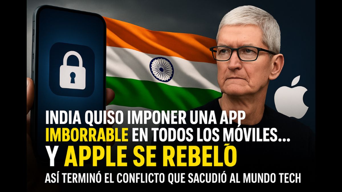 🔥 India quiso imponer una app imborrable en todos los móviles… y Apple se rebeló: así terminó el conflicto que sacudió al mundo tech